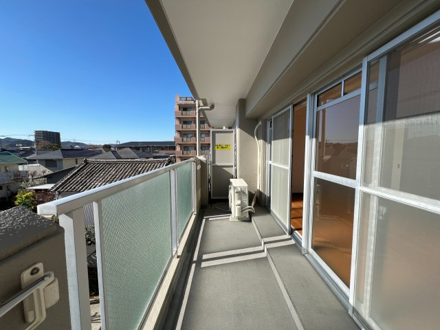 サンハイツ上町（１）のバルコニー