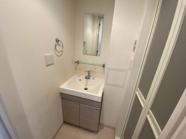 クリスタルグランツ梅田2の独立洗面台