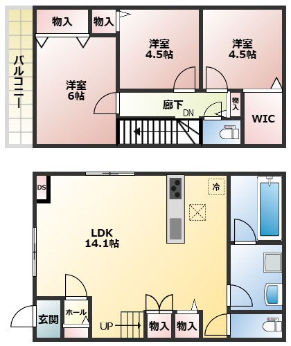 【間取り】
