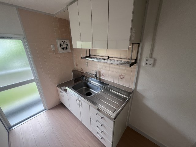 ビレッジハウス志染18号棟のキッチン