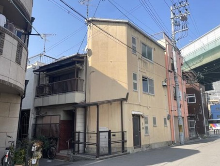 大阪市福島区玉川４丁目の店舗の外観