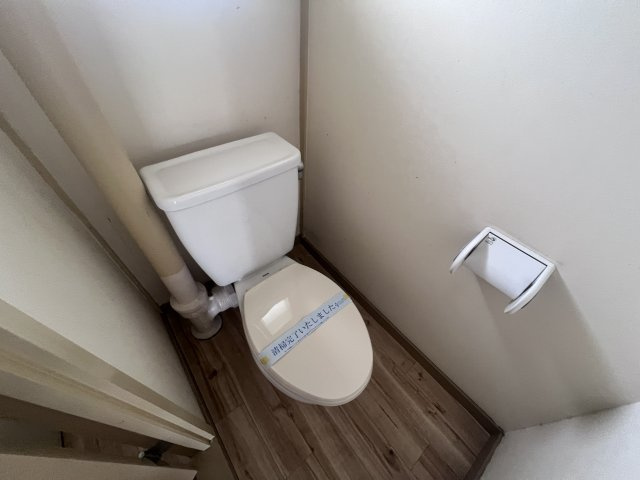 ビレッジハウス志染6号棟のトイレ