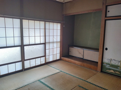 【和室】 | 岡谷市湖畔2丁目 中古住宅③ | 西側和室8帖