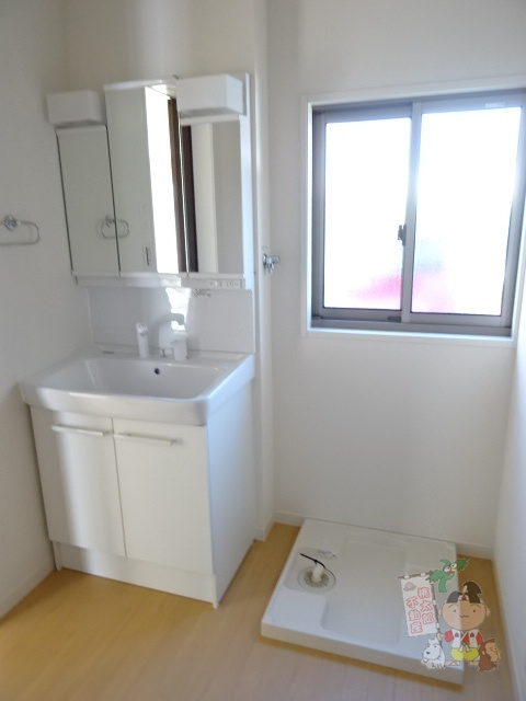 ブランノワール北長瀬の洗面所