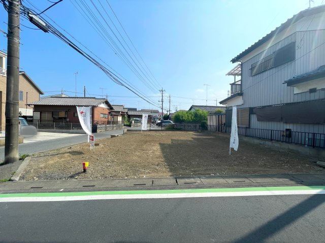 【前面道路含む現地写真】 | 熊谷市中央５丁目　売地　全1区画　