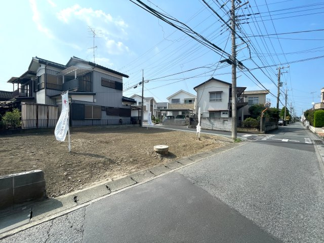 【前面道路含む現地写真】 | 熊谷市中央５丁目　売地　全1区画　