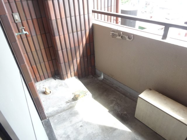 和田ビルのバルコニー