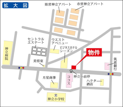 【地図】 | 白田テナント