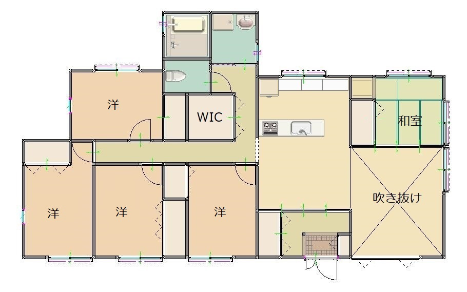【間取り】の画像