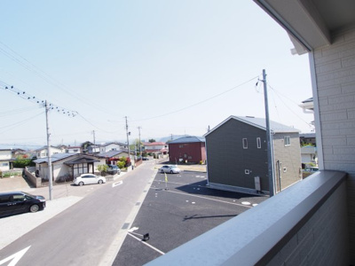 【展望】 | Cradle garden　飯坂町平野第７　１号棟