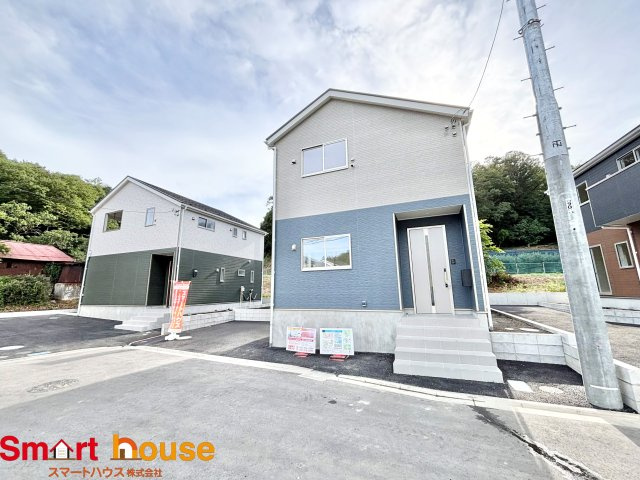 町田市下小山田町　新築４棟の前面道路含む現地写真