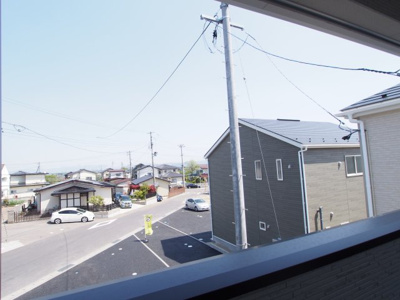 【展望】 | Cradle garden　飯坂町平野第７　２号棟