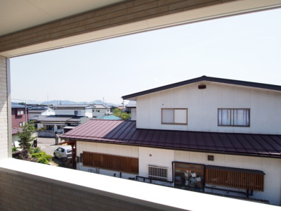 【展望】 | Cradle garden　飯坂町平野第７　３号棟