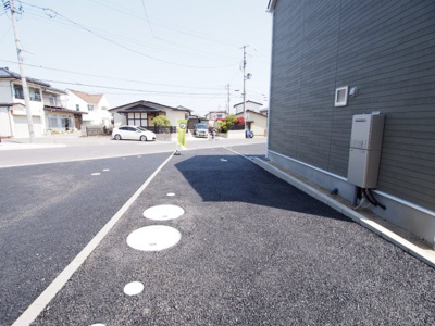 【駐車場】 | Cradle garden　飯坂町平野第７　３号棟
