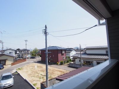 【展望】 | Cradle garden　飯坂町平野第７　４号棟