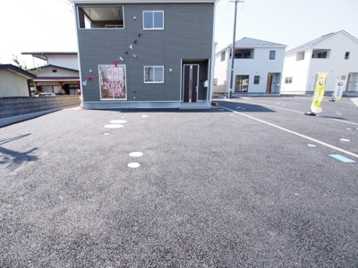 【駐車場】 | Cradle garden　飯坂町平野第７　４号棟