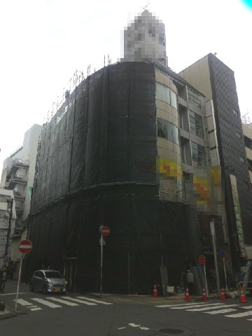 松戸市本町の店舗事務所の外観