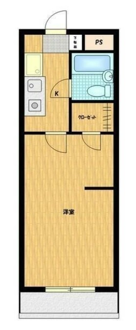 ユトリロ八通の間取り