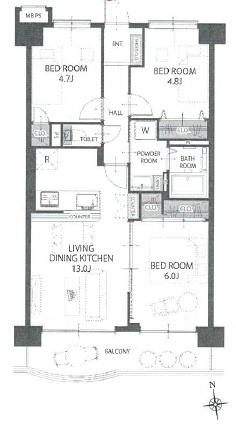 【間取り】 | ハイラークみずほ台