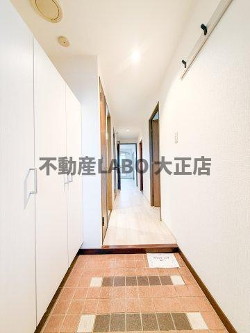 グランデージ住之江の玄関
