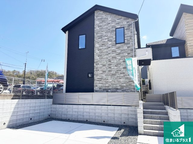 神戸市北区緑町　第1期　新築一戸建ての外観|お客様に長く安心して住んでいだだける事にこだわった家づくり！住んでからのアフターサービスにもしっかりと取り組んでいます！