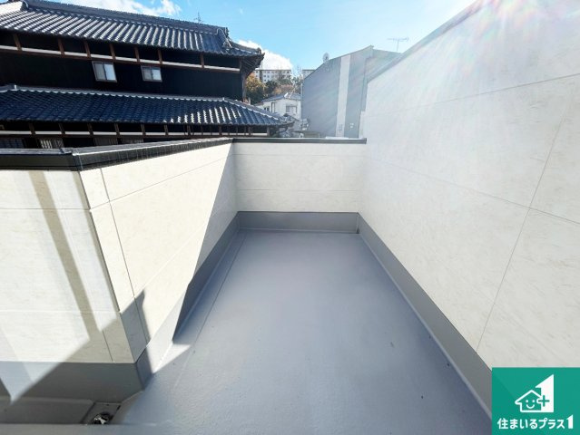 神戸市北区緑町　第1期　新築一戸建てのバルコニー|日当たりのよいバルコニー！お部屋が開放的に！