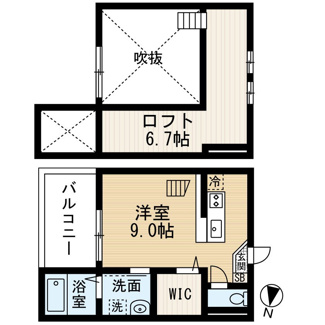 【間取り】 | エスポワールTOBESHITA