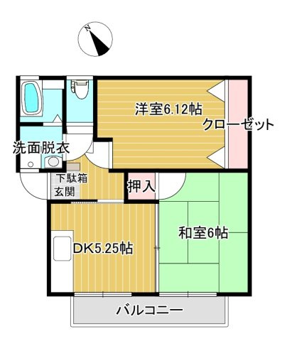 ドリームハイツCの間取り