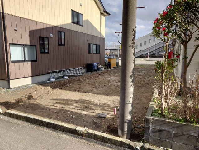 頸城区西福島売地の外観