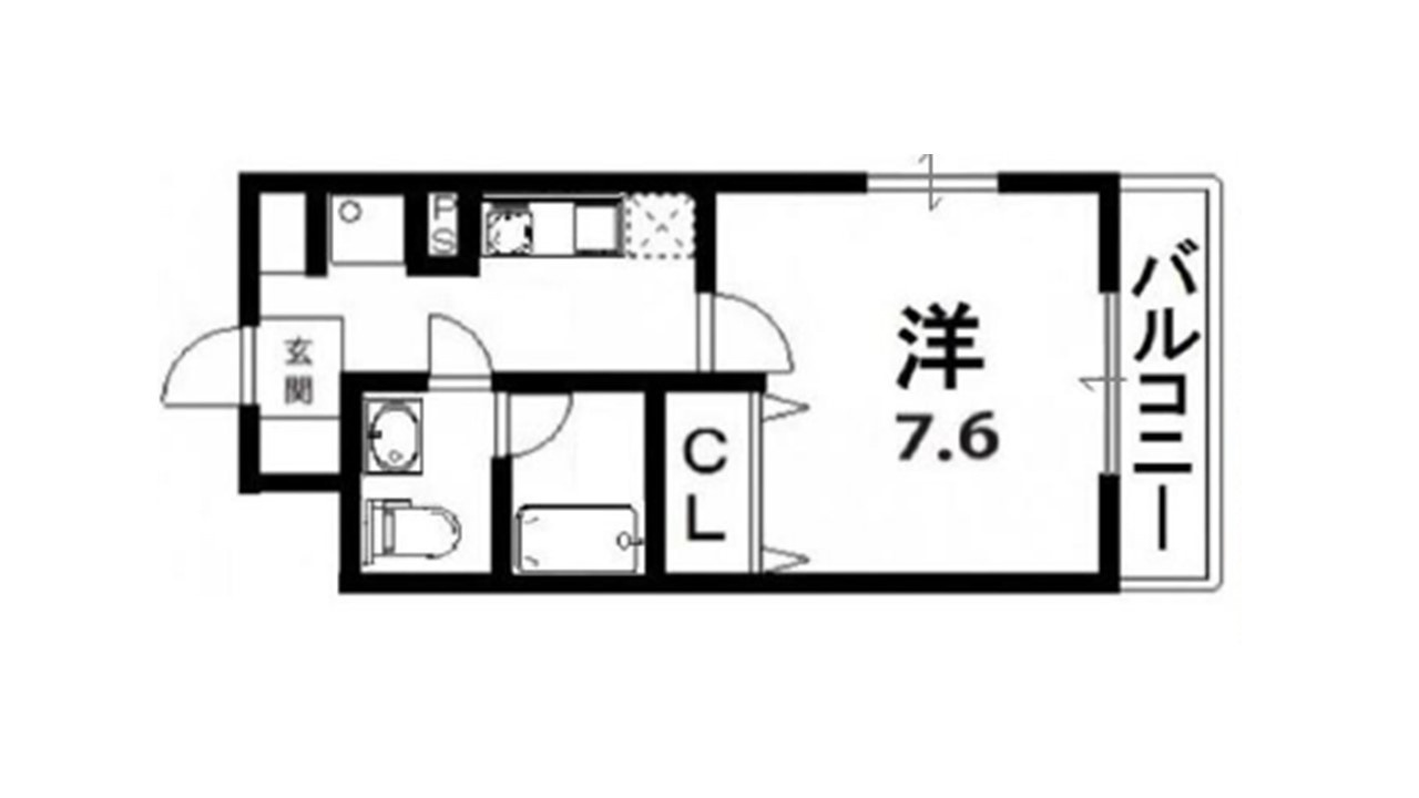 八尾市南植松町4丁目　一棟マンション　満室稼働中の間取り