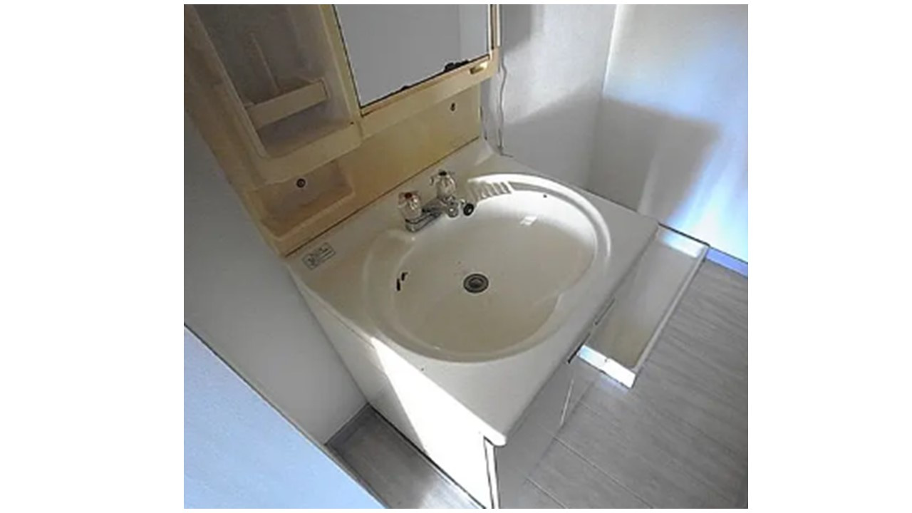 神戸市西区池上4丁目　一棟マンション　高利回り物件の独立洗面台