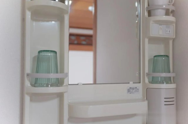 大阪市生野区桃谷3丁目　一棟マンション　の独立洗面台