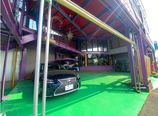 富田林市新家２丁目　店舗事務所　170号線沿いの駐車場