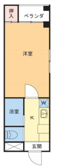 堺市堺区少林寺町東1丁　一棟マンション　の間取り