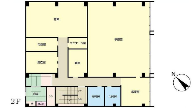 石川県金沢市東山3丁目　一棟売ビル　旧福井銀行の間取り