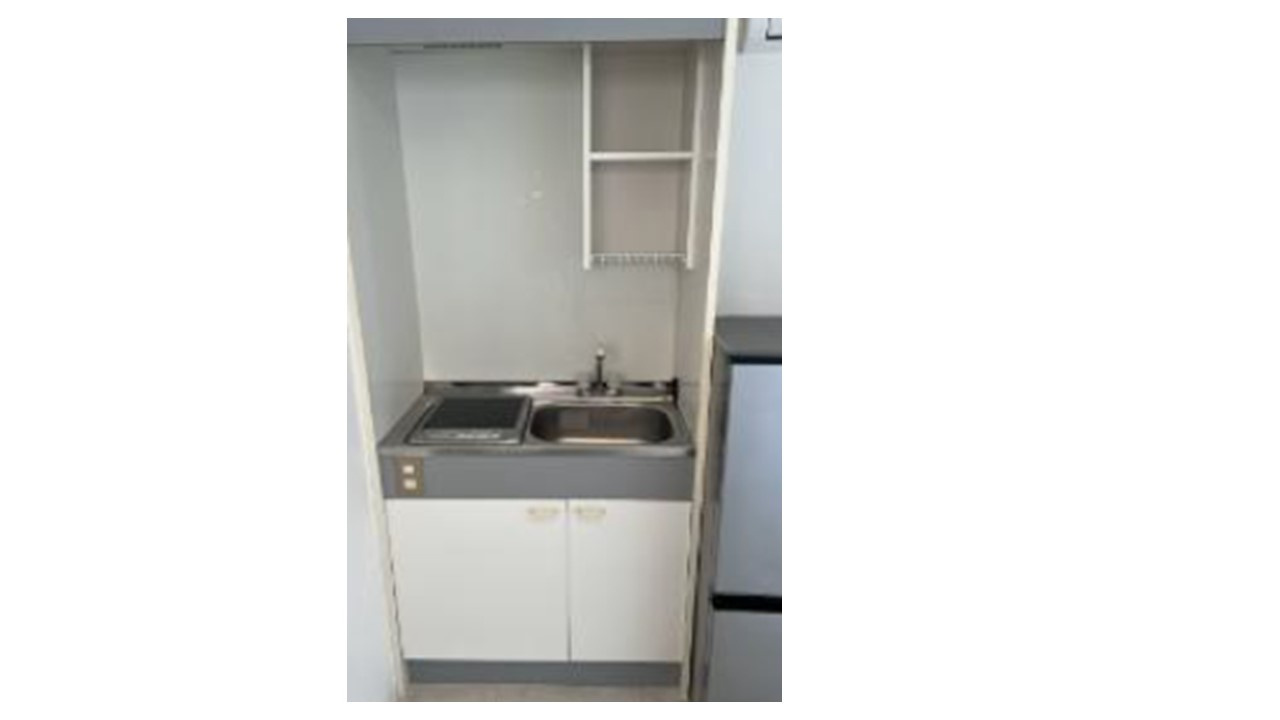 西宮市甲陽園西山町　事務所兼ワンルームマンションのキッチン