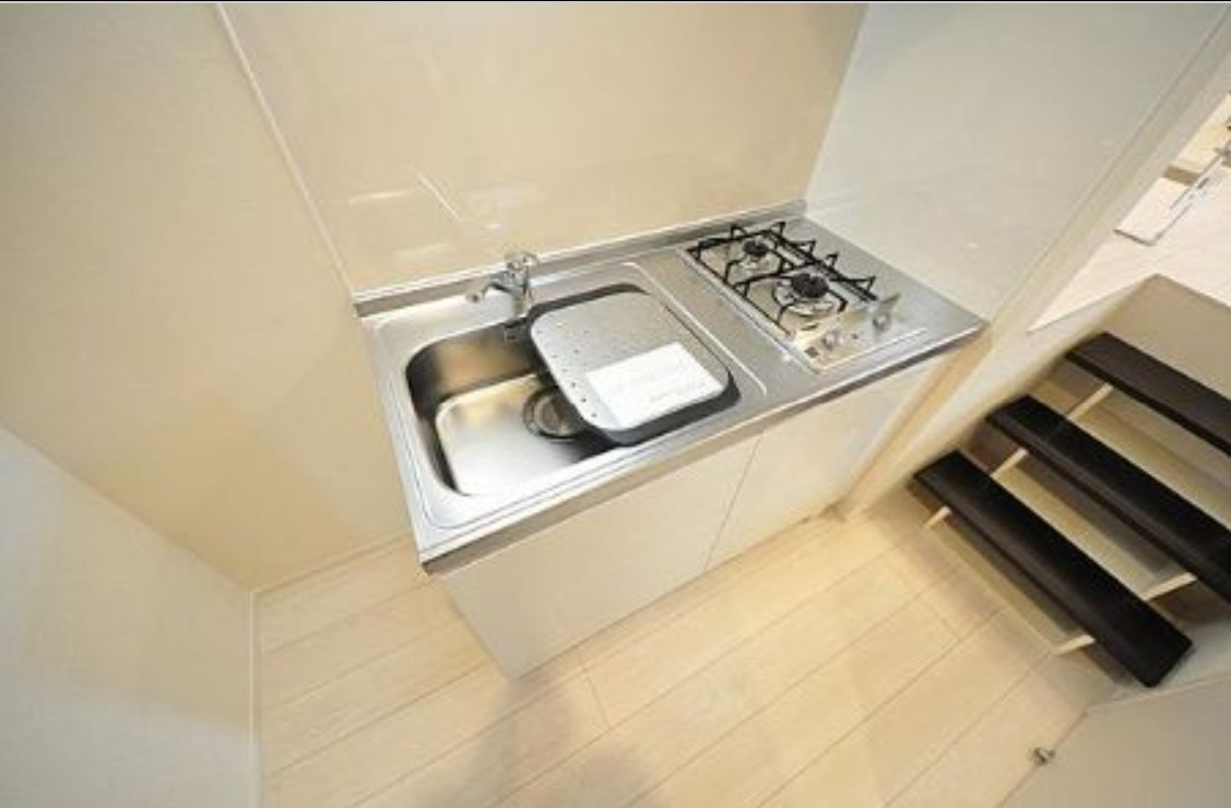 大阪市平野区喜連4丁目　大阪市内築浅アパートのキッチン