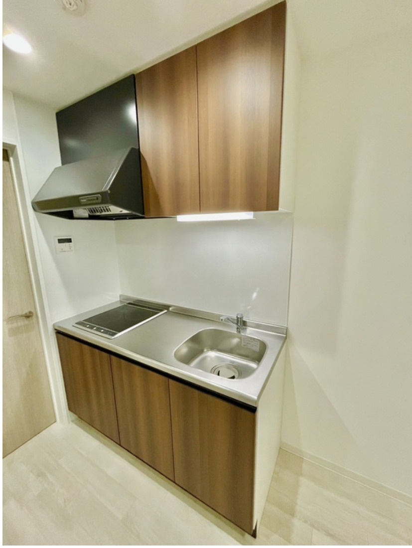 東大阪市柏田西1丁目　一棟アパート　満室稼働中のキッチン
