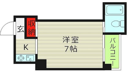 大阪市城東区関目3丁目　一棟マンション　満室稼働中の間取り