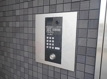 堺市東区日置荘西町７丁　一棟マンション　築浅物件の防犯設備