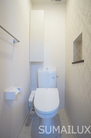 熊本市東区戸島３丁目のアパートのトイレ