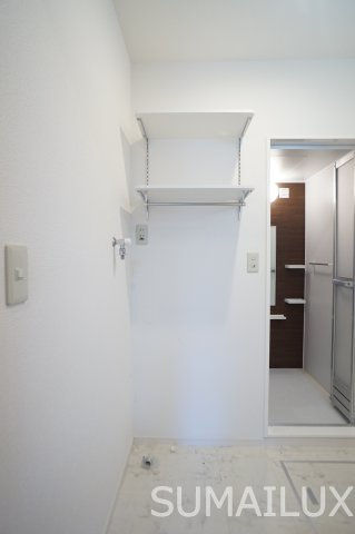 熊本市東区戸島３丁目のアパートの洗面所