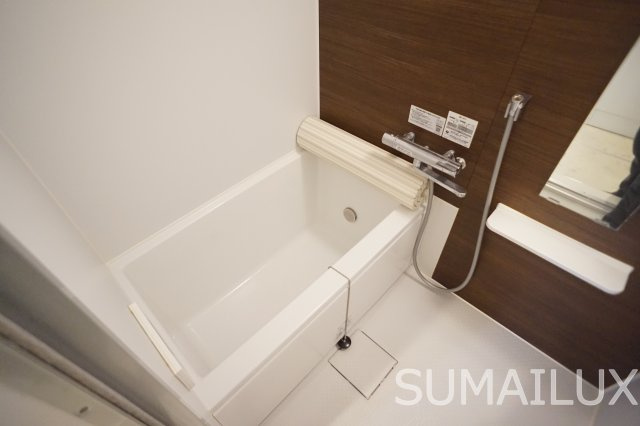 熊本市東区戸島３丁目のアパートの浴室