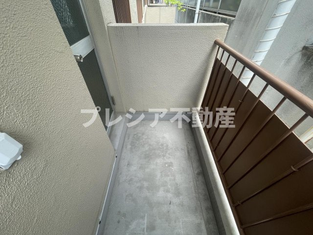 青葉ハイツのバルコニー