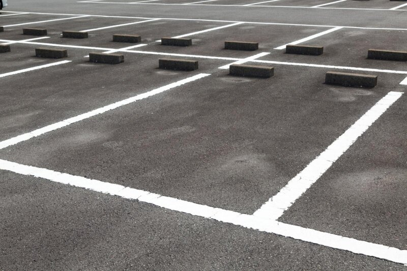 杉本ビルの駐車場