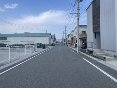 【前面道路含む現地写真】 | 山形市銅町　☆全1棟☆ | 前面道路です♪