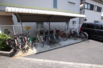 【その他共用部分】 | プリシェールN | 駐輪場
