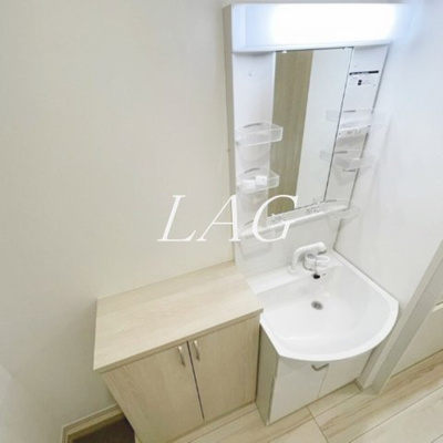 【洗面所】 | メルディア相武台２丁目 | 独立洗面台です。