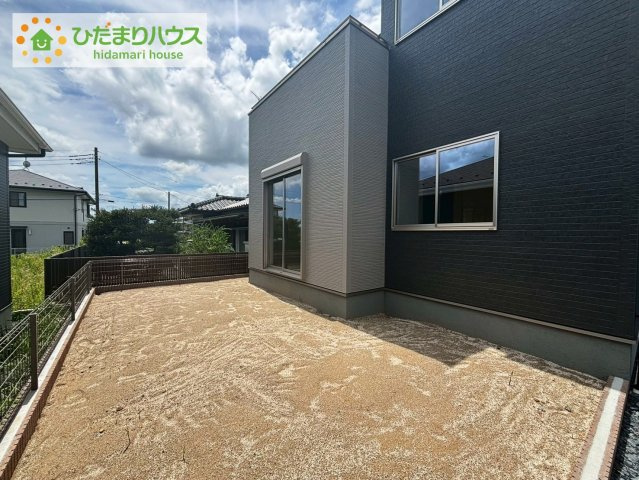 常陸太田市金砂郷第4　新築戸建の庭|お庭付物件になります！お庭遊びや、プールなどお子様も大喜び(^^)