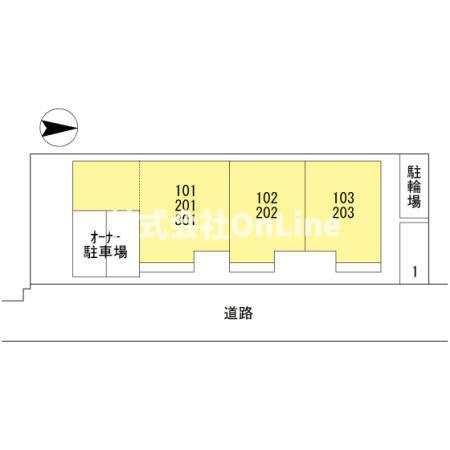 Luxtiaの区画図